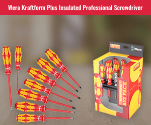 Wera KraftForm 6 Piece Electrician Screwdriver Set