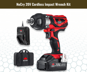 NoCry 20V Detent Anil Cordless Impact Wrench